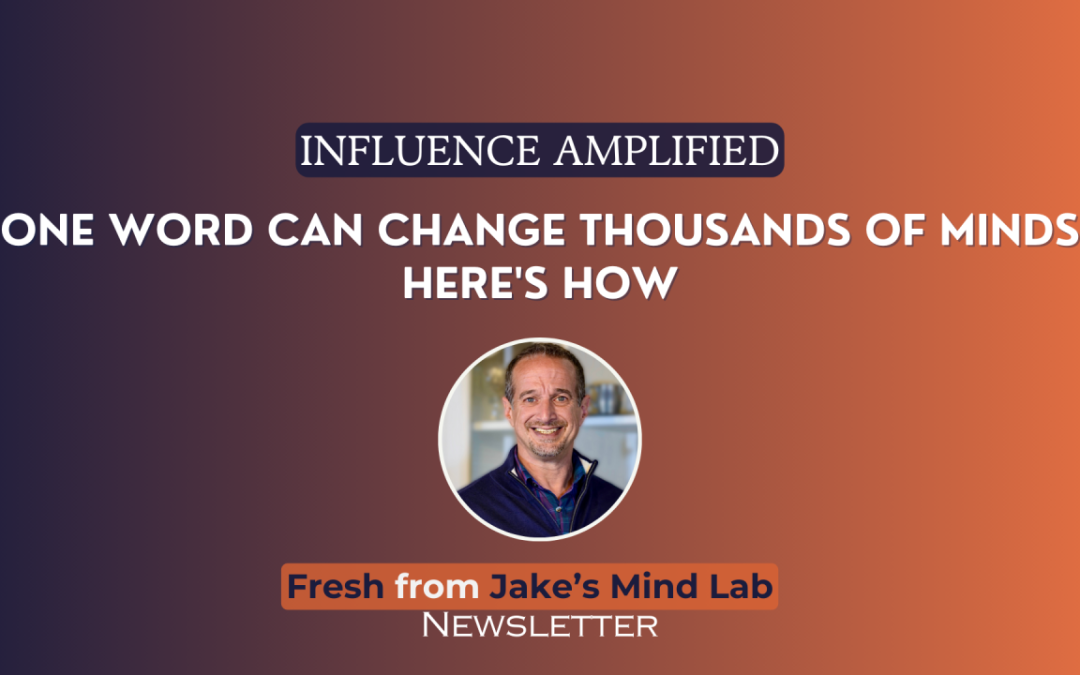 Influence Amplified: One Word, Thousands Changed – Here’s How